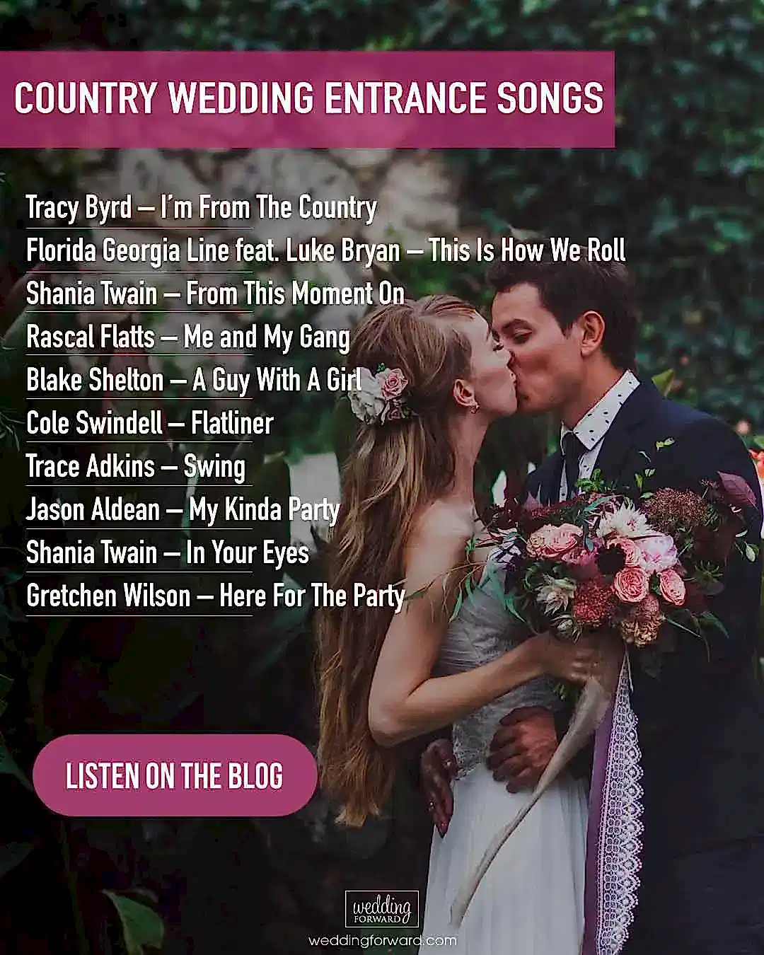 wedding entrance songs country