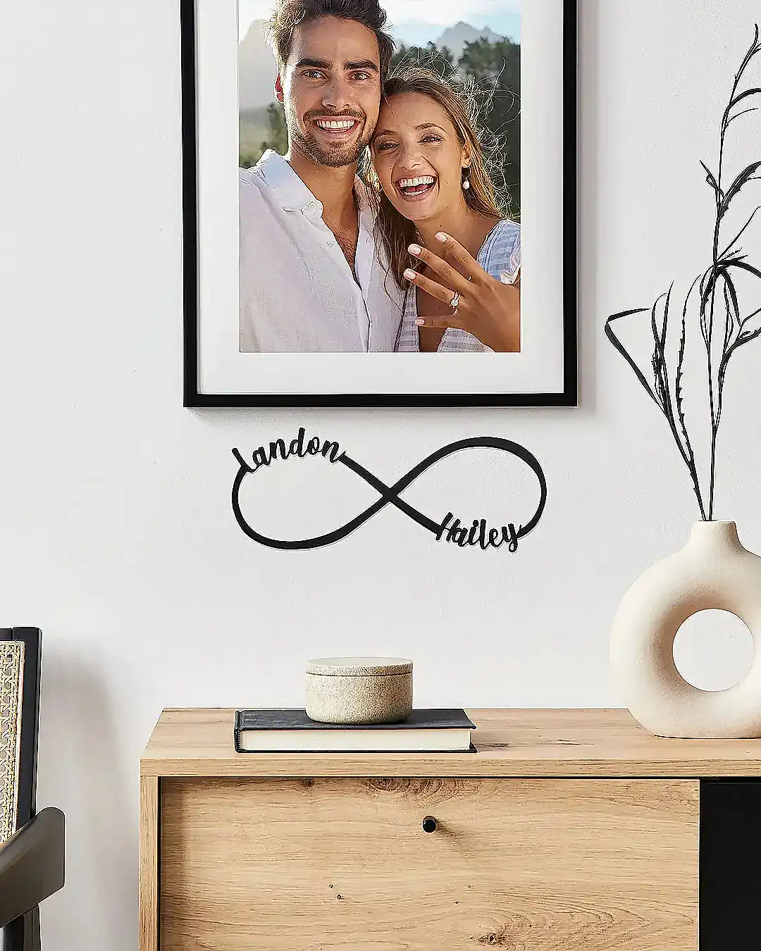 how much to spend on a wedding gift personalized name wall sigh