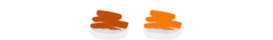 rust and orange